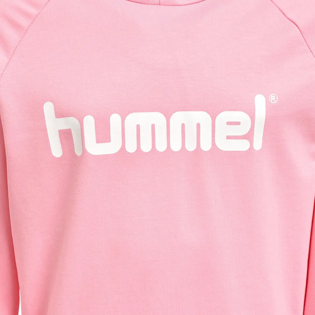 Hummel Hmlgo Kids Logo Hoodie - Cotton Candy - afbeelding 4 van 5