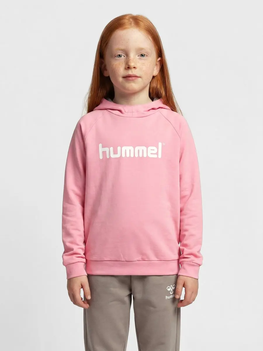 Hummel Hmlgo Kids Logo Hoodie - Cotton Candy - afbeelding 5 van 5