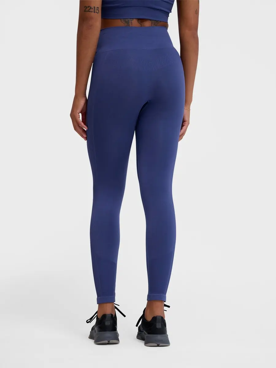 Hummel TIF Naadloze Legging Hoge Taille - S - Indigo - afbeelding 6 van 6