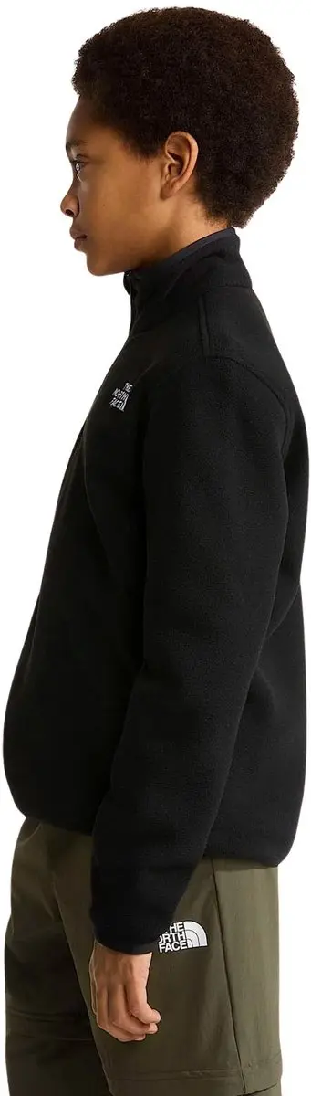 The North Face Glacier 1/4 Zip Fleece Sweater Junior L - Zwart - afbeelding 4 van 6