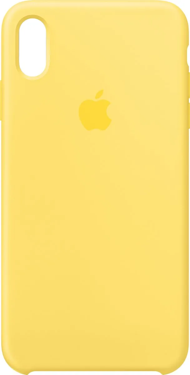Apple iPhone Xs Max Siliconen Hoesje - Geel MW962ZM/A