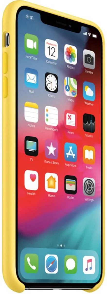 Apple iPhone Xs Max Siliconen Hoesje - Geel MW962ZM/A