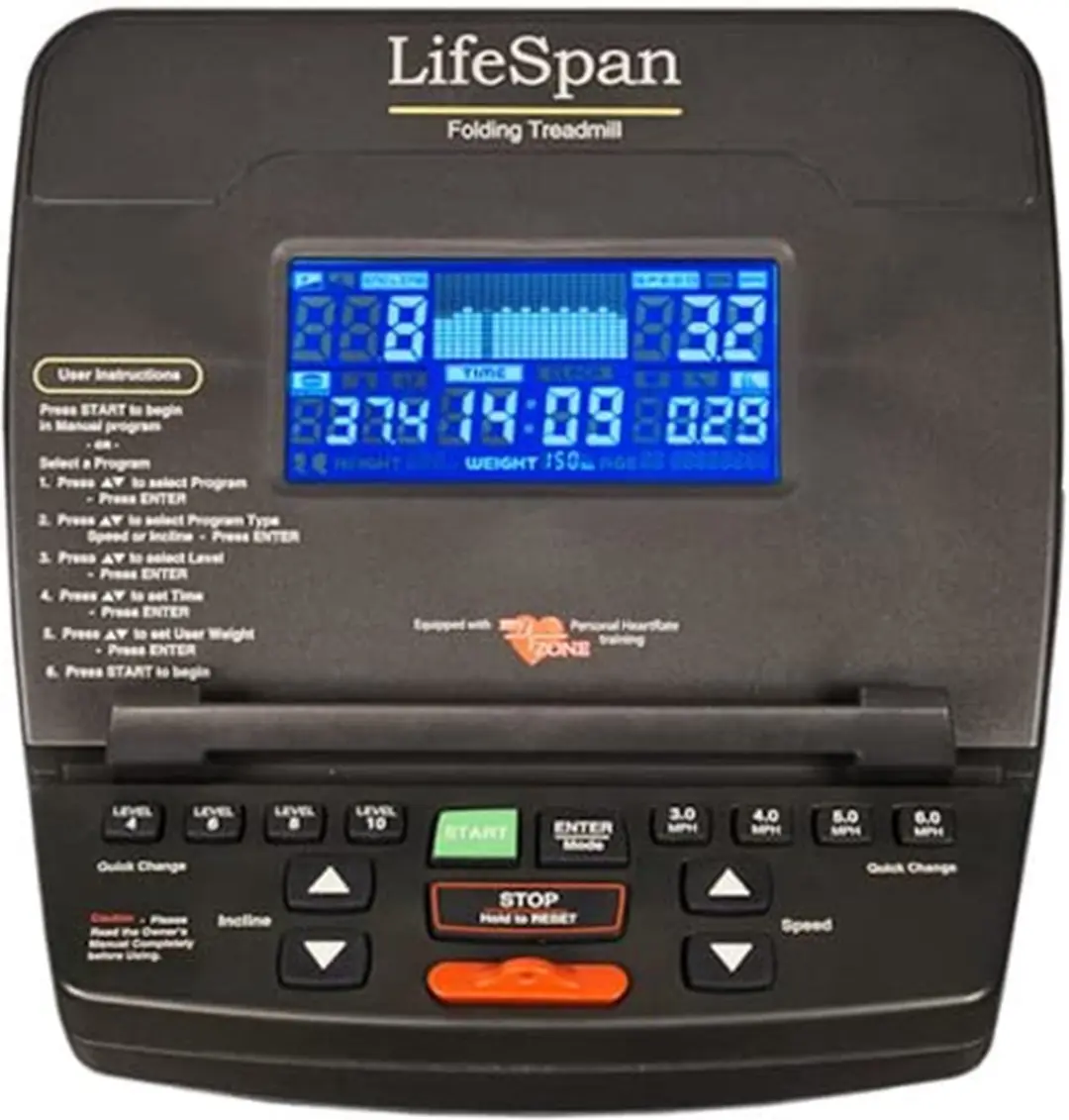 LifeSpan Fitness TR800 Loopband - 21 Programma's - afbeelding 2 van 6