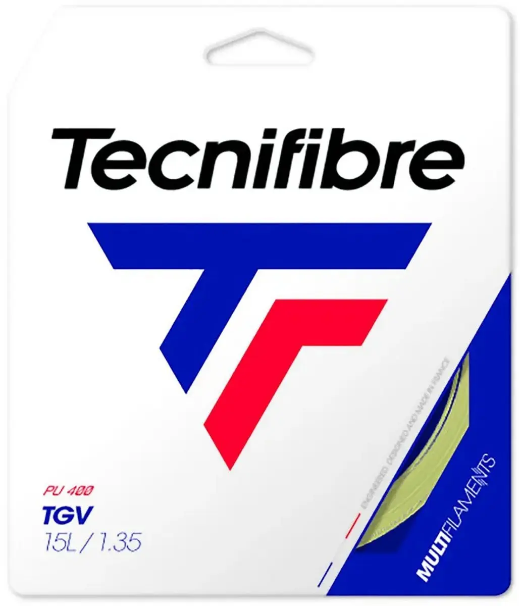Tecnifibre TGV Tennis Snaar 12m 1.35mm - Natuurlijk - afbeelding 2 van 2
