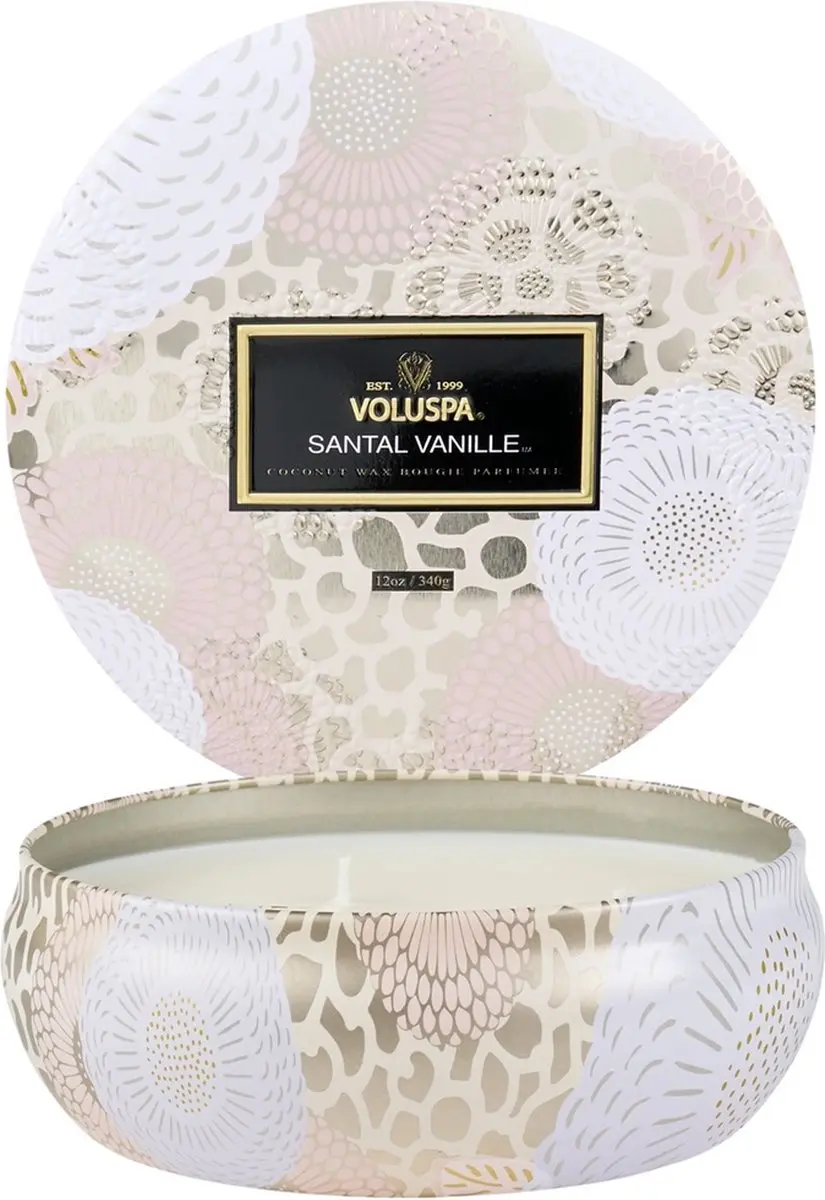 Voluspa Japonica Collection Santal Vanille Geurkaars 340g
