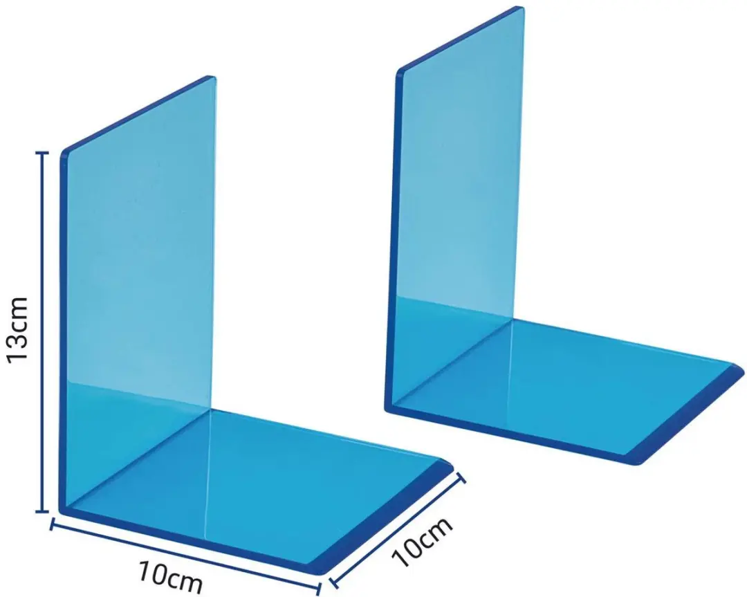 MAUL Boekensteun 3513631 - 2 Stuks - Neon-blauw - afbeelding 6 van 6