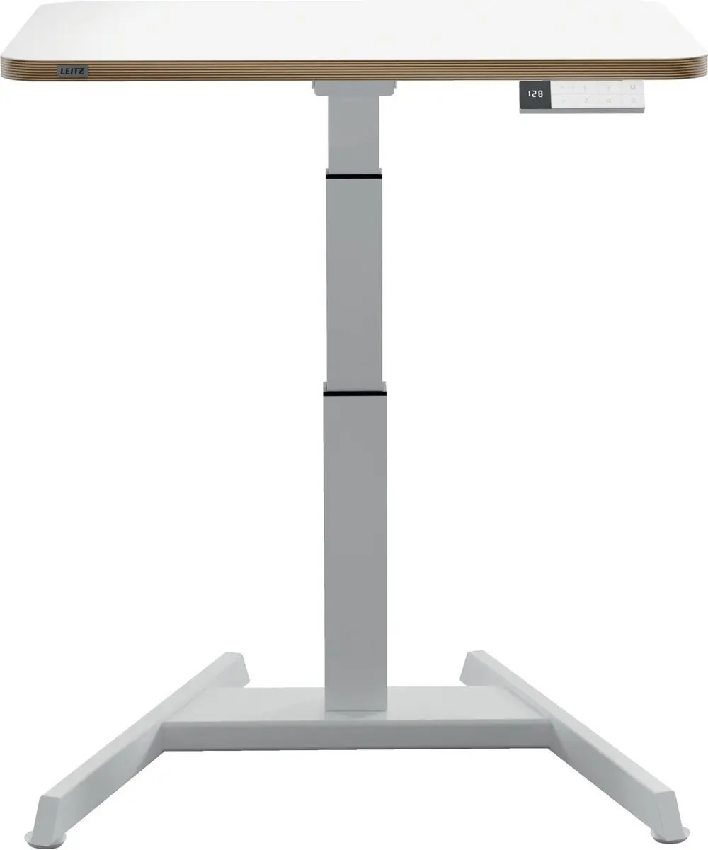 Leitz Ergo Zit Sta Bureau Elektrisch 80x60cm Wit - afbeelding 2 van 6