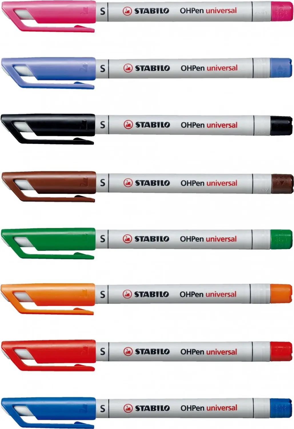 Stabilo Ohpen SW851-46 Markers - 10 Stuks - Zwart - afbeelding 6 van 6