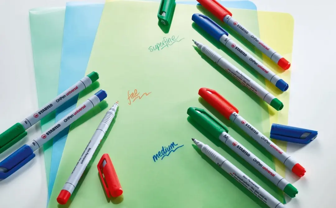 Stabilo Ohpen SW851-46 Markers - 10 Stuks - Zwart - afbeelding 5 van 6