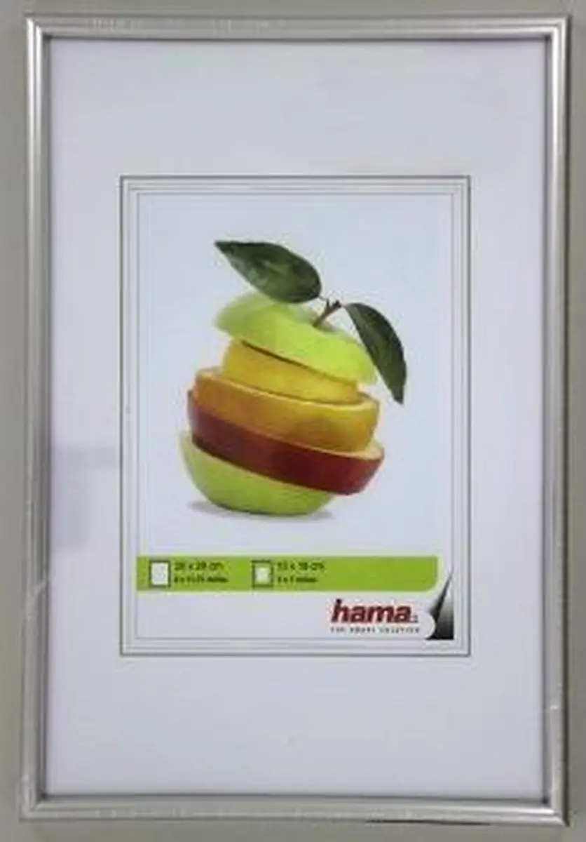 Hama Sevilla Fotolijst 20x28cm - Mat zilver - afbeelding 6 van 6