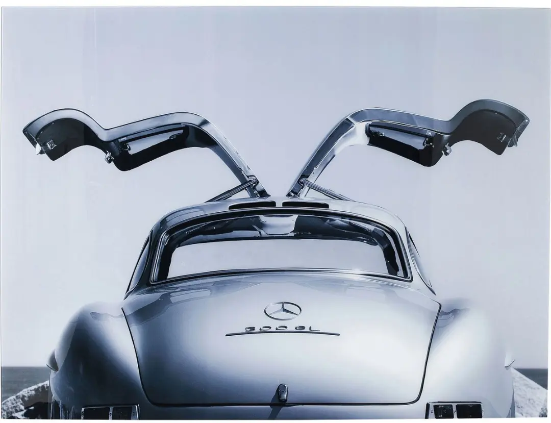Kare Wandfoto Oldtimer Back 160x120cm