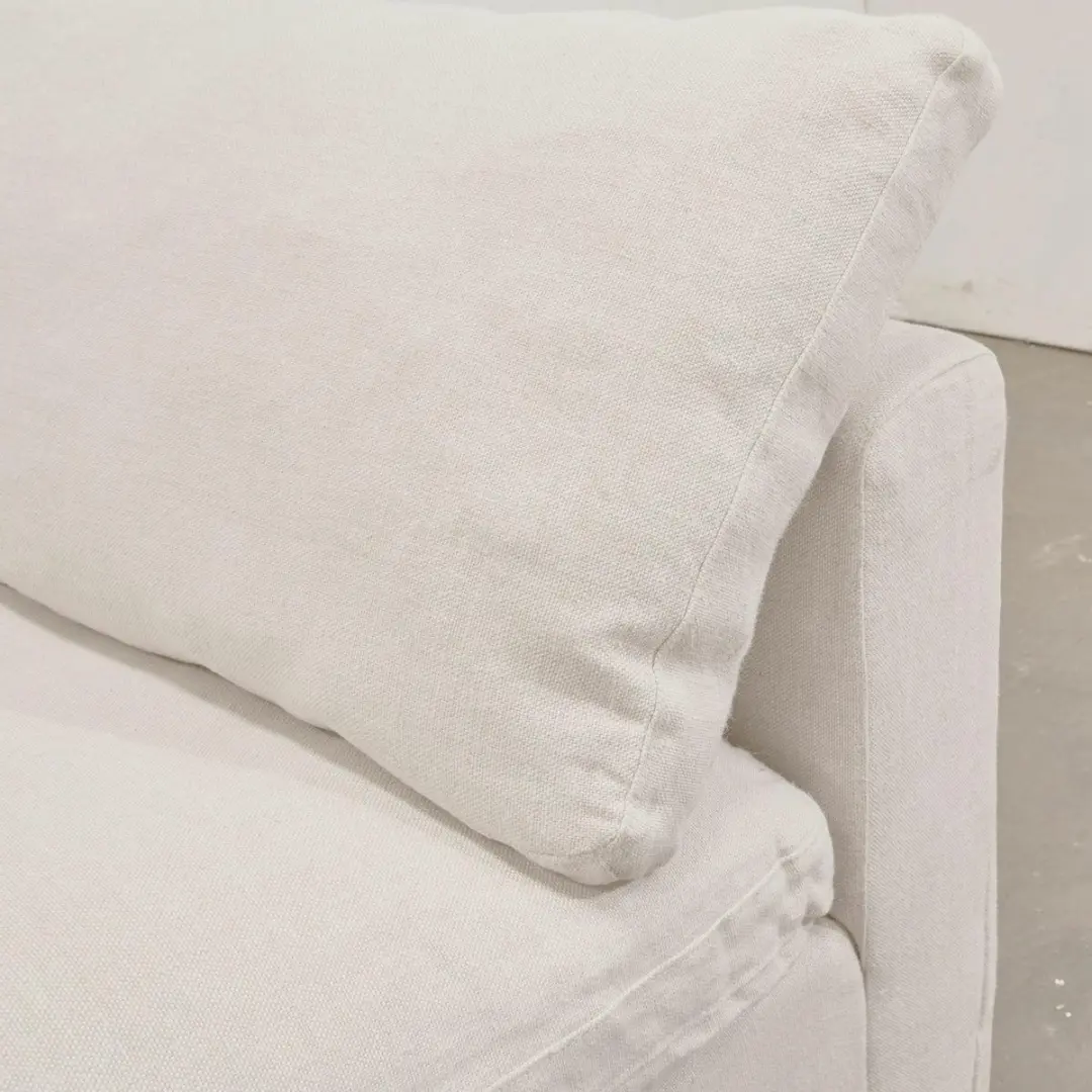 Loberon Baladou Modulaire Bank - 4 Zitplekken - Crème - afbeelding 5 van 6