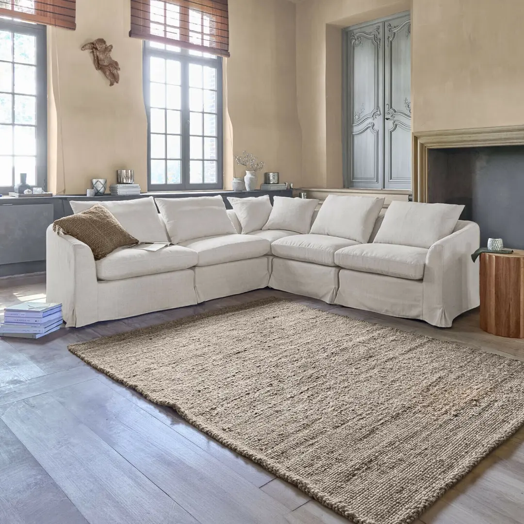 Loberon Modulaire Bank Wilvane Beige - 4 Zitplekken - afbeelding 3 van 6