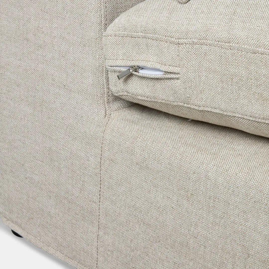 Loberon Modulaire Bank Wilvane Beige - 4 Zitplekken - afbeelding 5 van 6