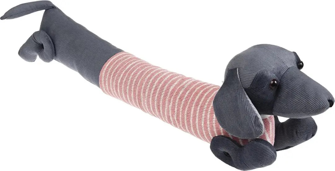 Rex London teckel deurstopper-roze