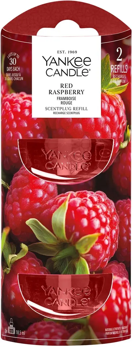 Yankee Candle Red Raspberry Elektrische Diffuser Navulling
