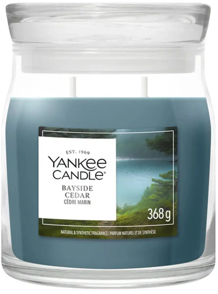 Yankee Candle Bayside Cedar Geurkaars Medium