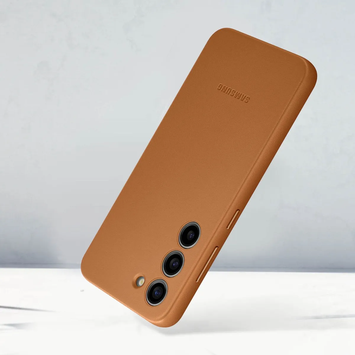 Samsung Leather Cover EF-VS911LAEGWW - Oranje