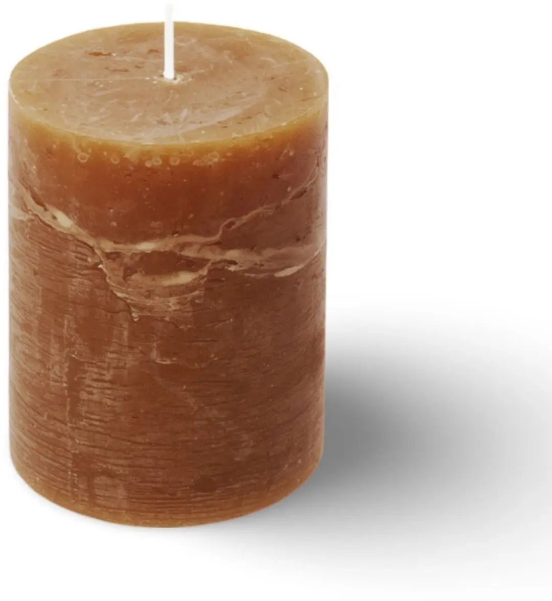 Spaas Rustieke Stompkaars 80/110mm Cognac - afbeelding 2 van 2