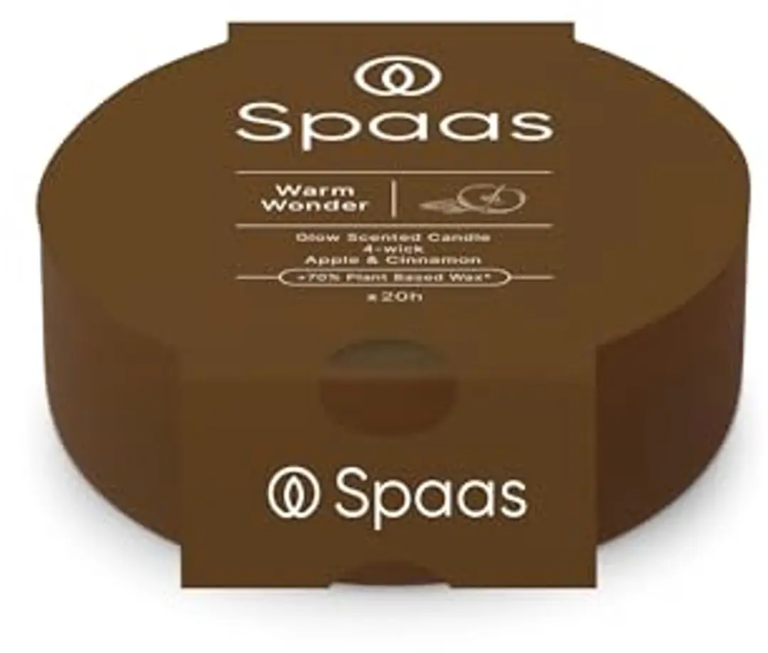 Spaas Glow 4W Geurkaars Warm Wonder - 20 uur - afbeelding 5 van 5