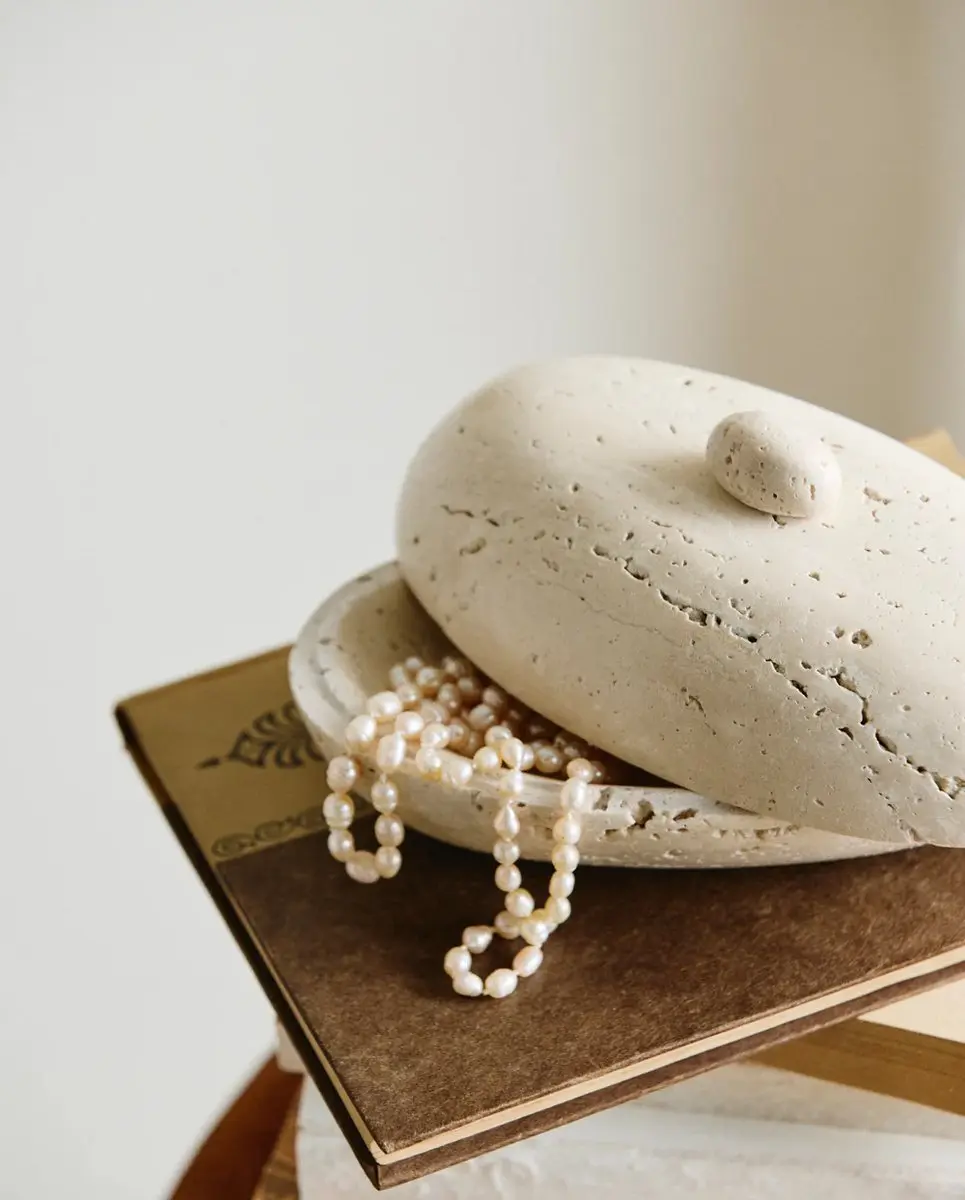 Nordal Sitra Opbergdoosje 6076 - Ivory - afbeelding 2 van 3
