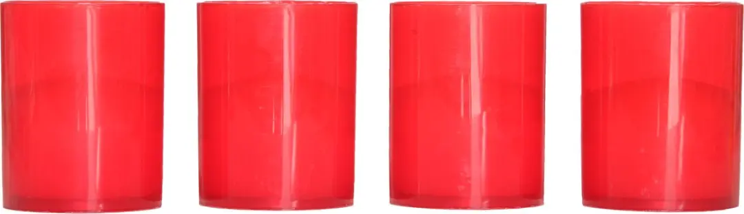 Cosy & Trendy Ct S4 Devotiekaarsen Rood D5xh6cm -18h