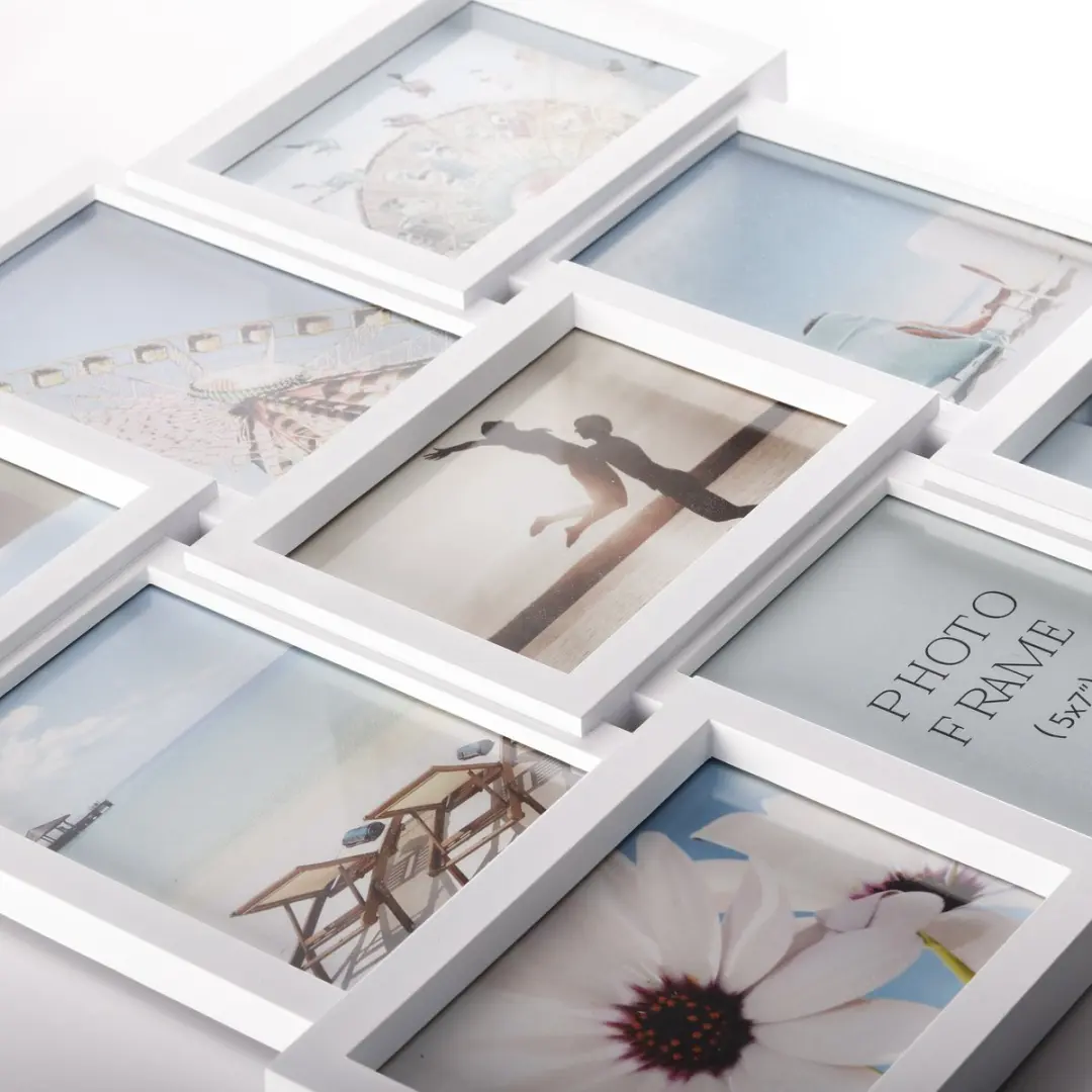 Zep Santander Fotolijst Wit 13x18cm - 9 Foto's - afbeelding 5 van 6
