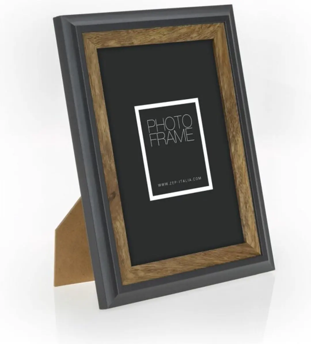 Zep Enna Fotolijst 10x15cm - Zwart/Bruin - afbeelding 6 van 6
