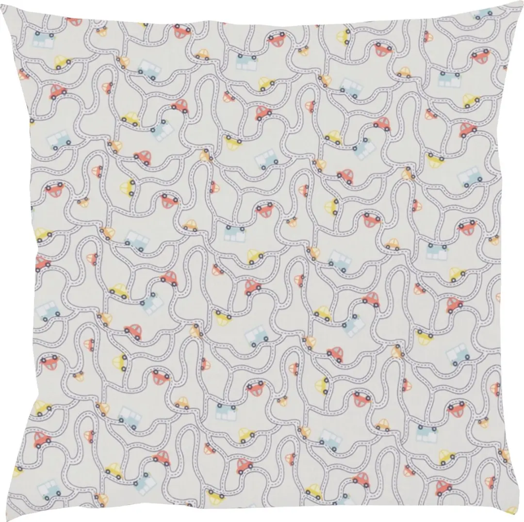BINK Bedding Sierkussen Traffic Grey  50 x 50 incl vulling