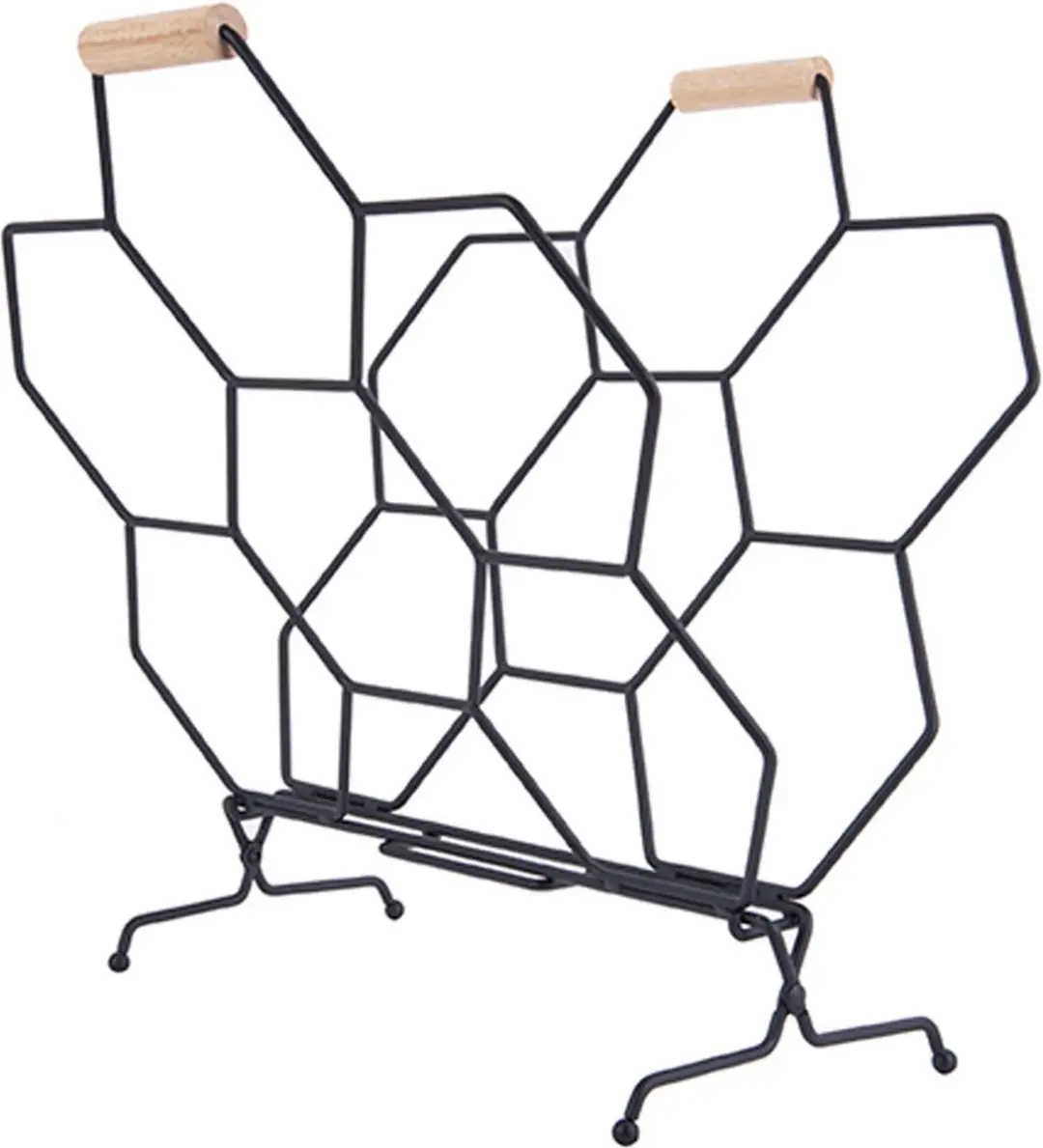Present Time Tijdschriftenrek Honeycomb