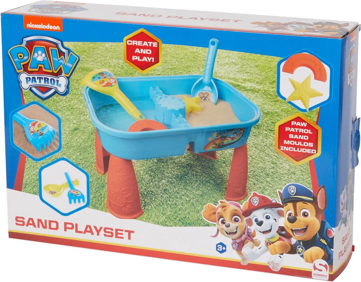 Nickelodeon Paw Patrol Watertafel - Blauw/Orange - afbeelding 2 van 4