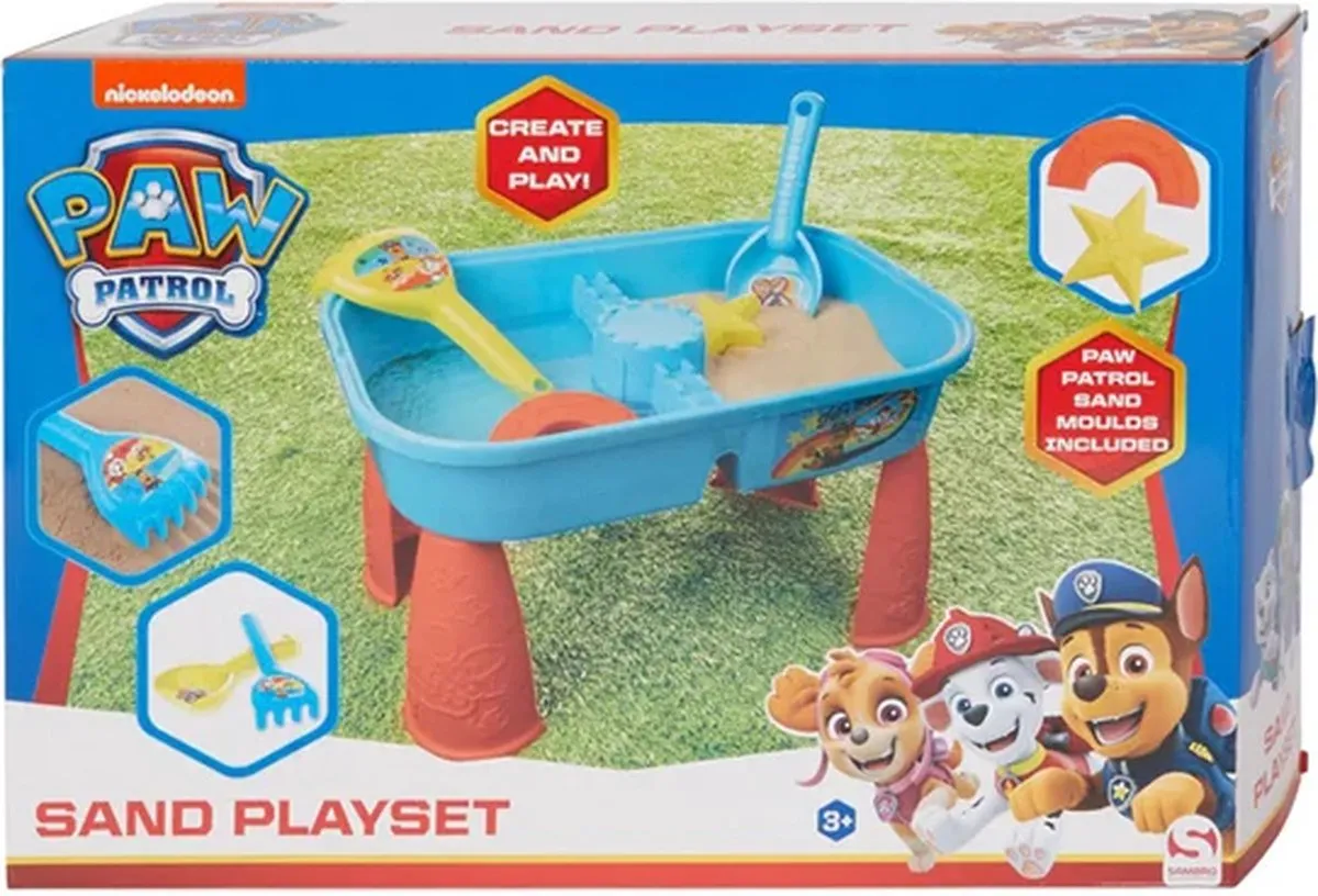 Nickelodeon Paw Patrol Watertafel - Blauw/Orange - afbeelding 4 van 4