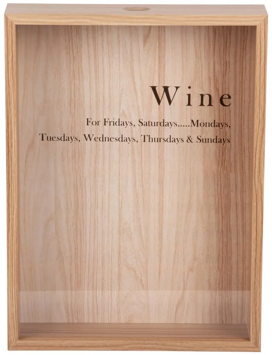 Present Time Momentum Box Wanddecoratie 30x40cm - Licht hout - afbeelding 2 van 3