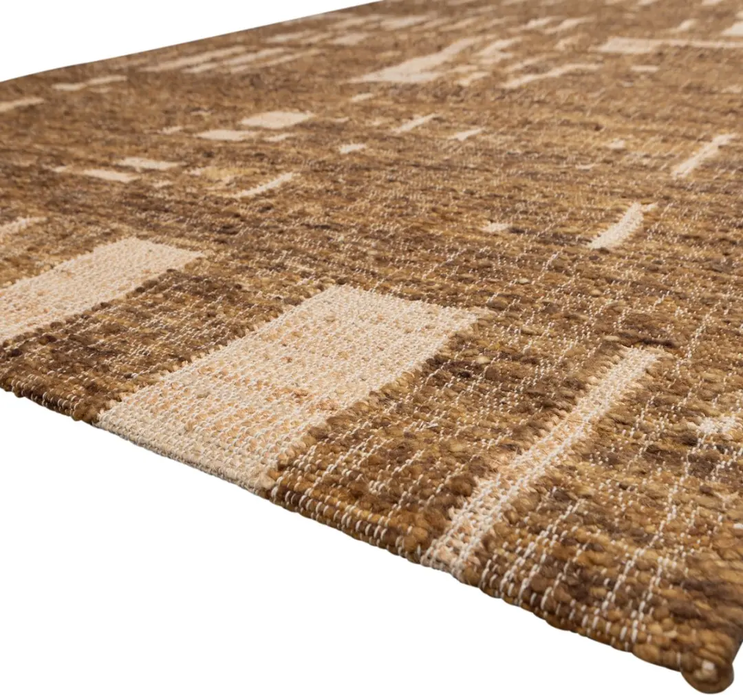 WOOOD Ian Vloerkleed 170x240cm - Bruin - afbeelding 2 van 5
