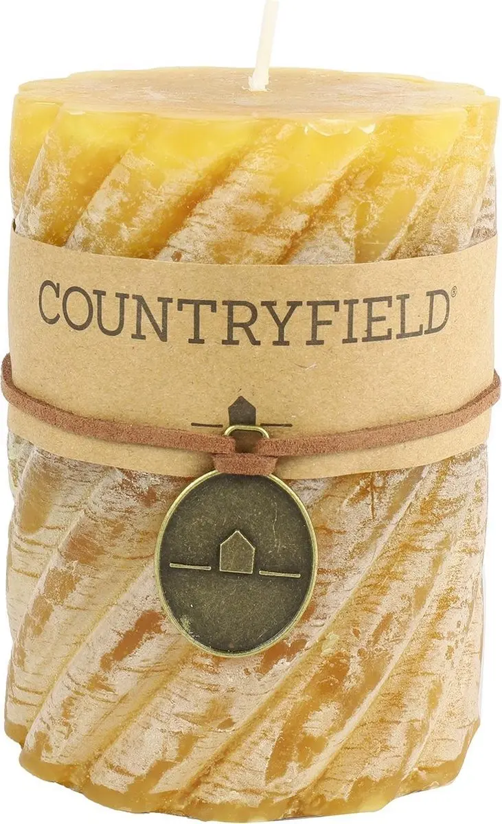 Countryfield Stompkaars met ribbel Amber Ø7 cm