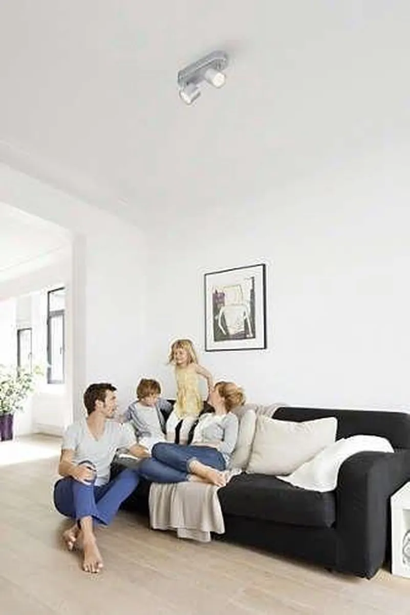 Philips Star Opbouwspot 2-lichts - Aluminium