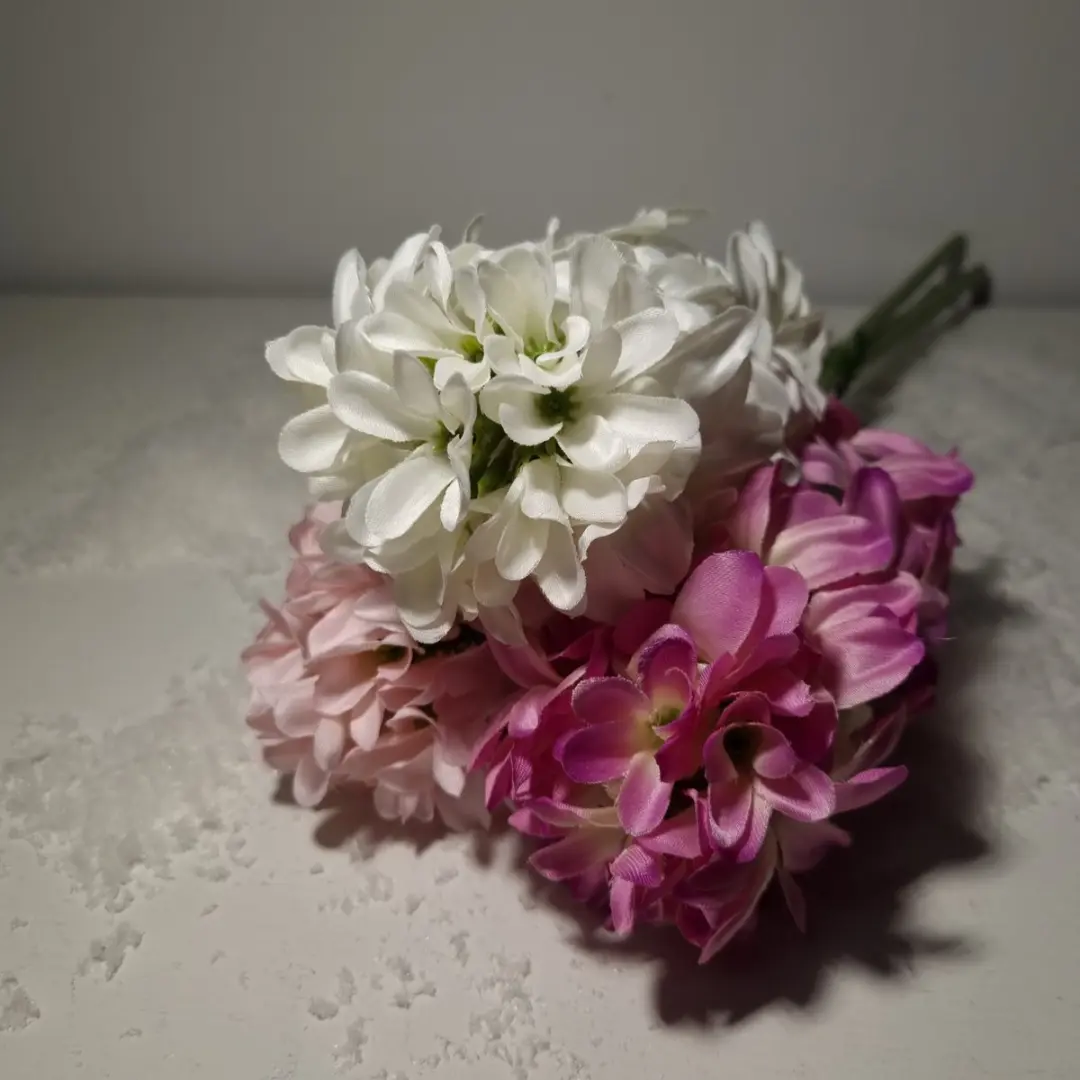 Countryfield Kunstbundel Hyacinth 3 veelkleurig rose
