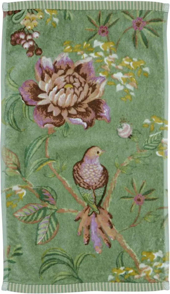 Pip Studio Secret Garden Gastendoekje 30x50cm - Groen - afbeelding 4 van 5