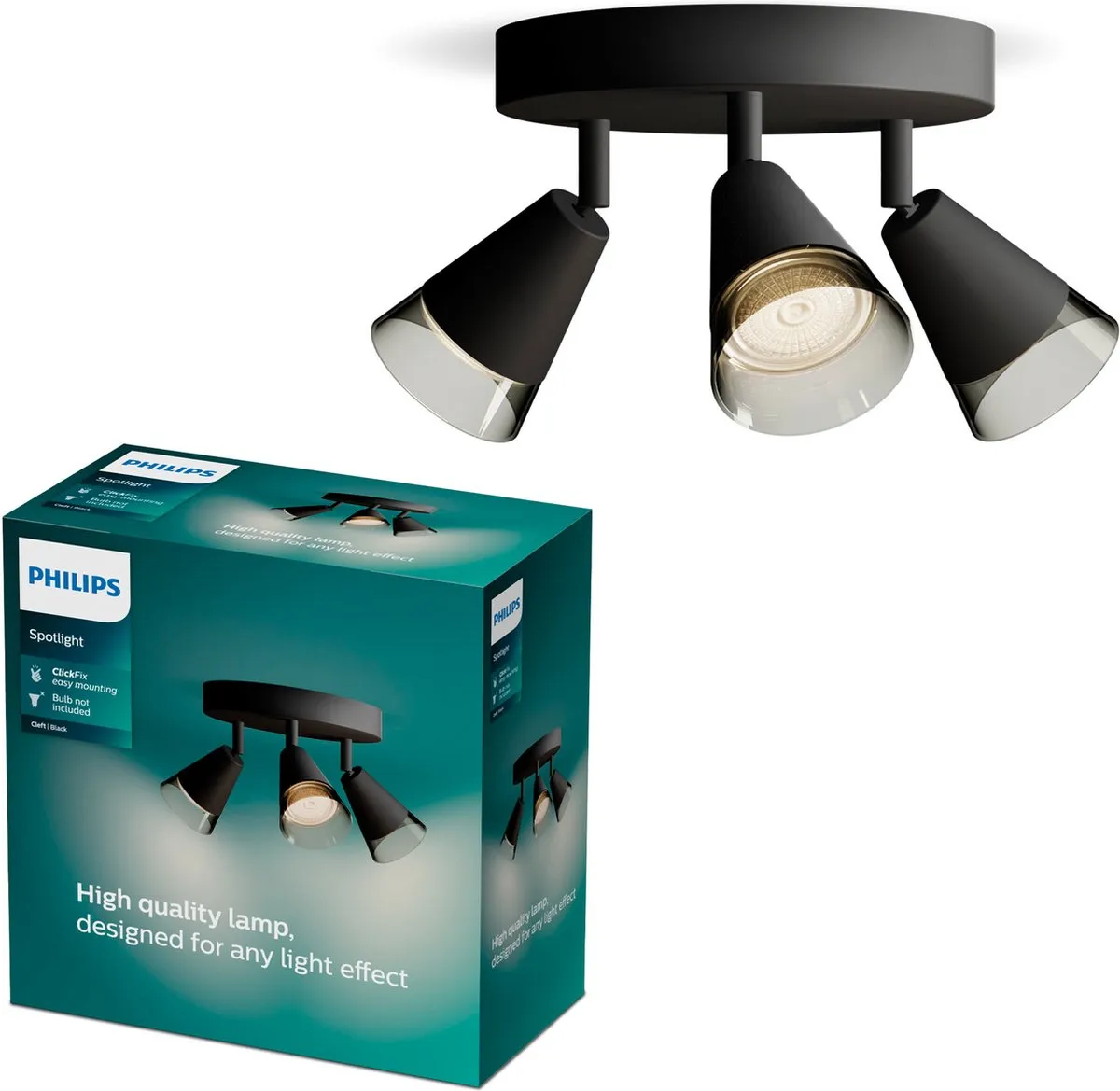 Philips Cleft Spot Plafondspot 3x5W