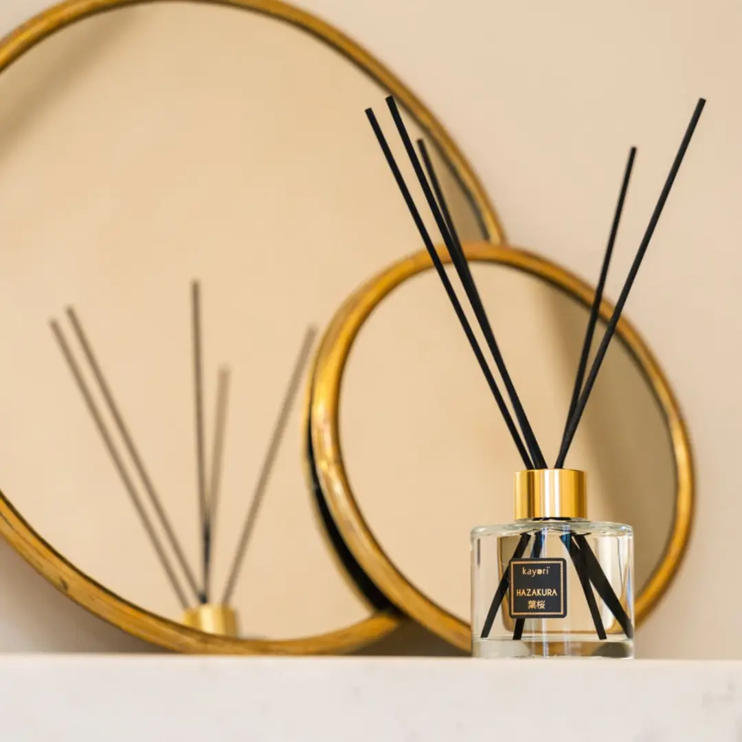 Kayori Kohaku Geurstokjes Diffuser 200ml - Wit - afbeelding 3 van 6