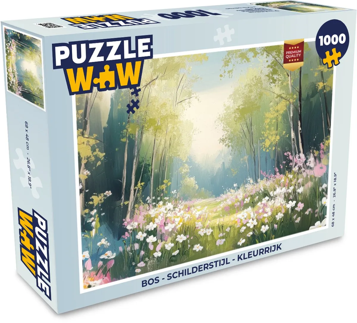PuzzleWow Legpuzzel 1000 Stuks