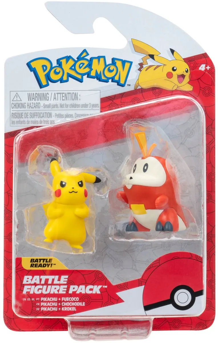 Pokémon Actiefiguren Speelset 2-Pack