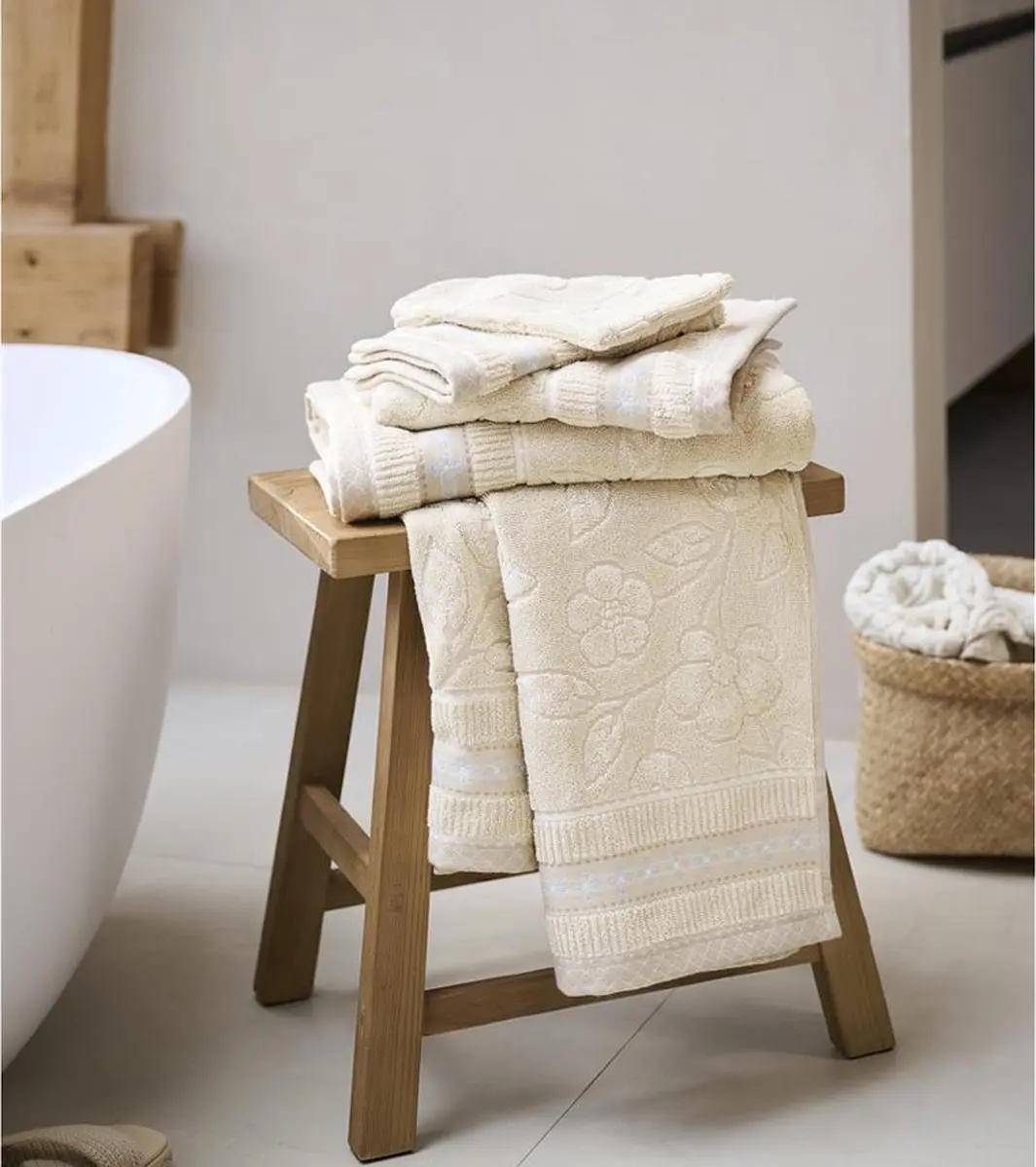 Pip Studio Jasmin Jacquard Gastendoek 30x50cm