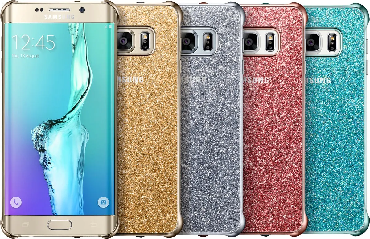 Samsung Glitter Cover G928F01757003 - Blauw