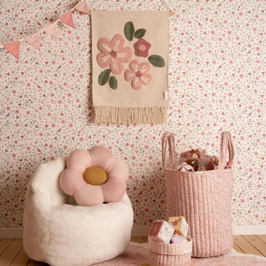 Little Dutch Fairy Garden Kussen Roze 40cm - afbeelding 4 van 6