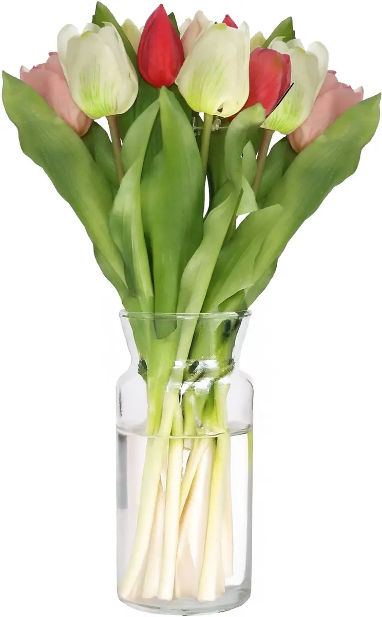 Bellatio Design Kunst tulpen boeket Vermeer