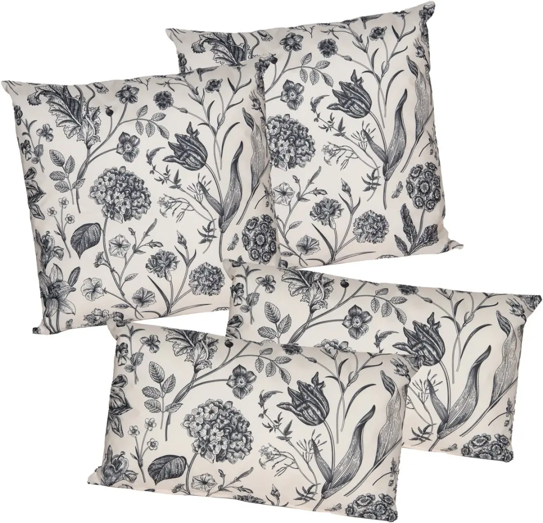 Anna Collection Sierkussen set voor binnen/buiten