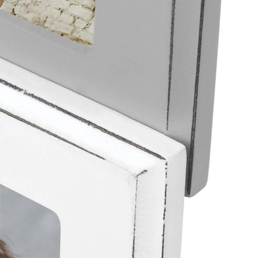 Zep Haes Deco Valence 4Q Fotolijst 10x15cm - 4 Stuks - Grijs/Wit - afbeelding 5 van 6
