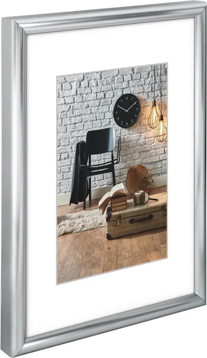 Hama Sevilla Fotolijst 20x30cm - Mat Zilver - afbeelding 6 van 6