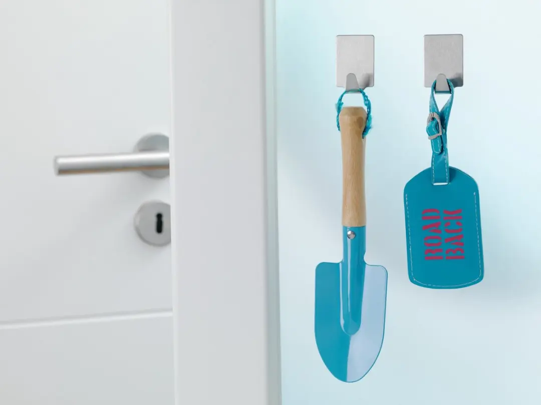 Tesa Zelfklevende Haken L - Roestvrij Staal - 2 Stuks - afbeelding 4 van 6